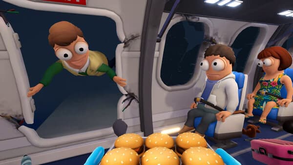 Dear Passengers cabin crew serving passengers during chaos
